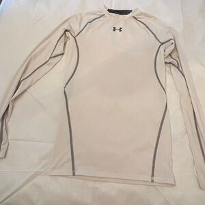 Under Armour Beige Long Sleeve Shirt